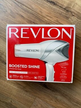 New Revlon Hair Dryer Diffuser, Concentrator and Clips